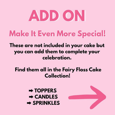 Pink Cloud (Salted Caramel + Marshmallow Fairy Floss Cake)