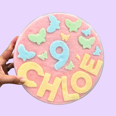 Pink Cloud (Salted Caramel + Marshmallow Fairy Floss Cake)