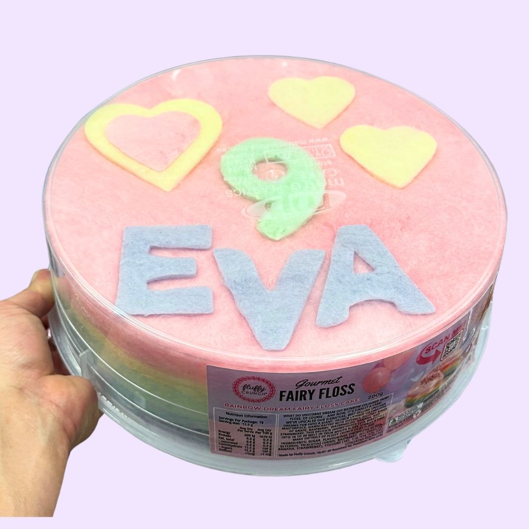 RAINBOW DREAM FAIRY FLOSS CAKE