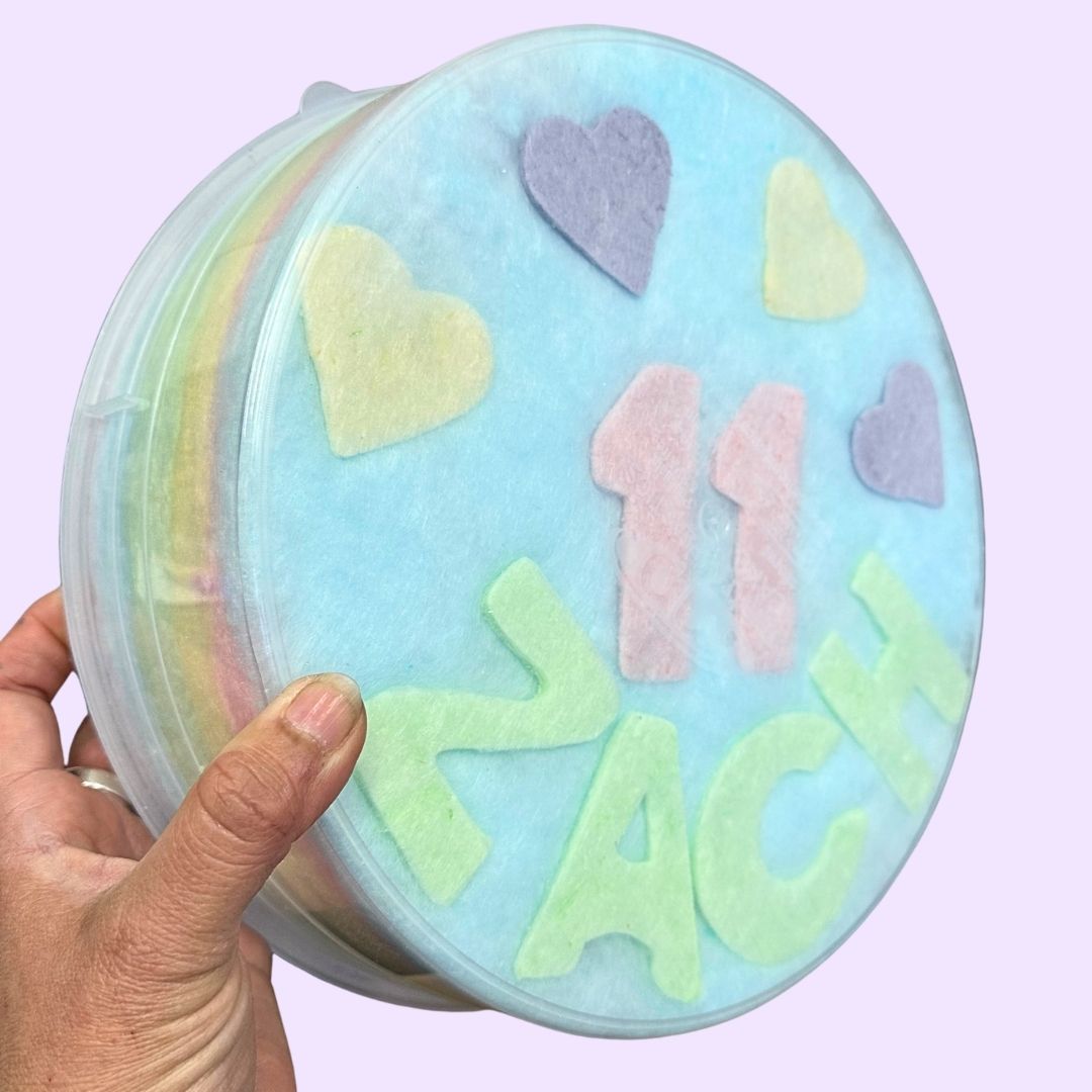 RAINBOW DREAM FAIRY FLOSS CAKE
