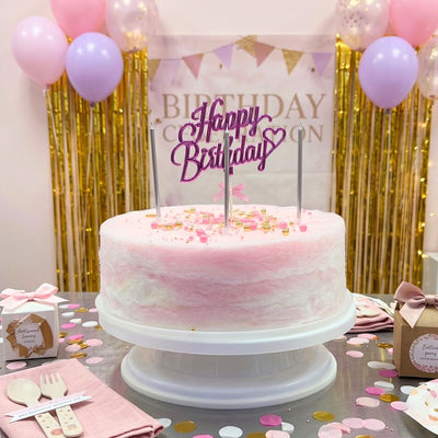 Pink Cloud (Salted Caramel + Marshmallow Fairy Floss Cake)