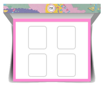 Build a Box - 4 Fairy Floss Tubs