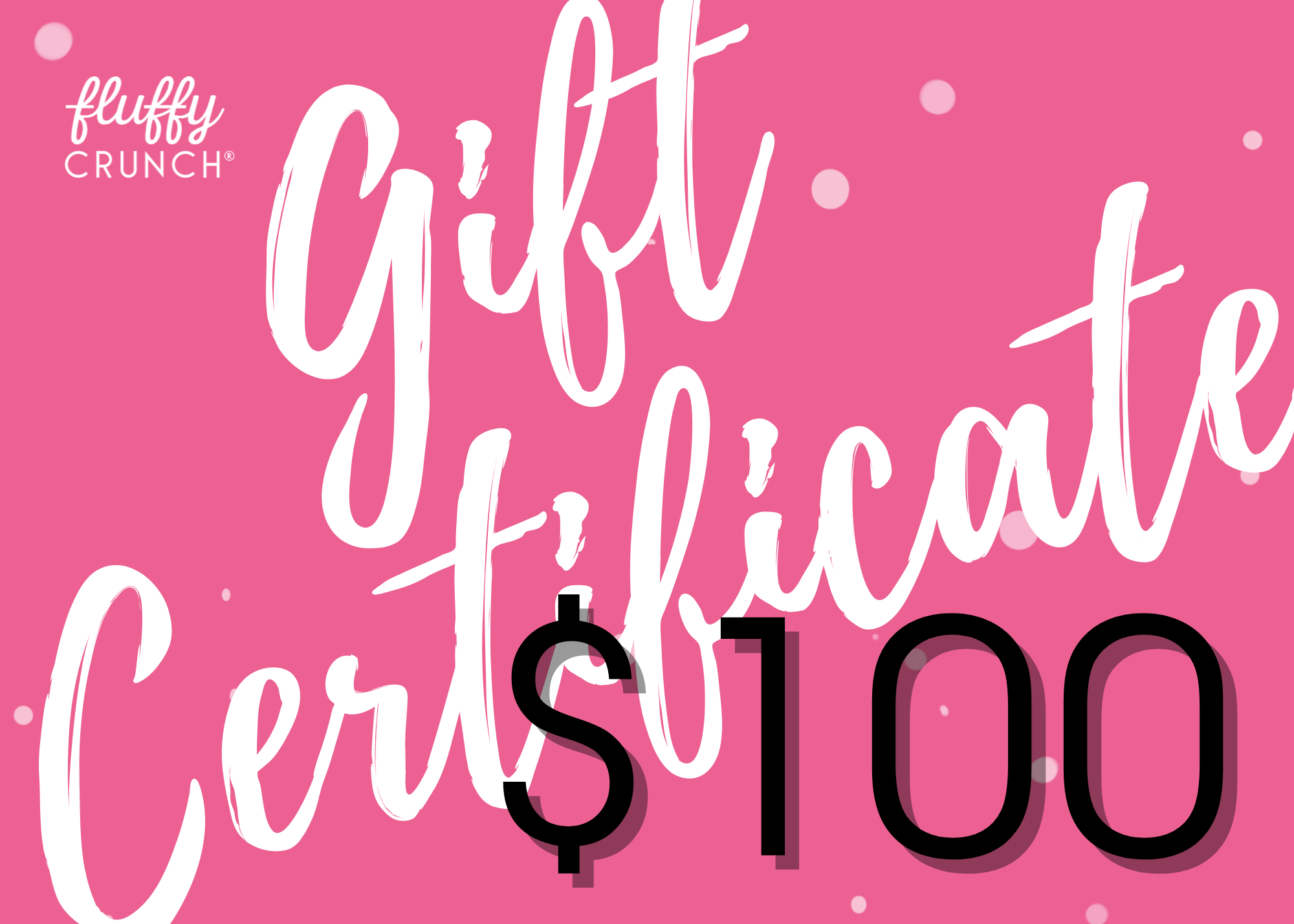 Fluffy Crunch Gift Card