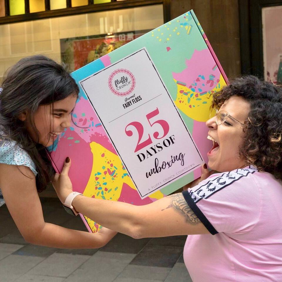 Christmas Advent Calendar 2020 | Fluffy Crunch Fairy Floss Countdown Box