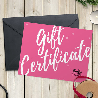 Fluffy Crunch Gift Card