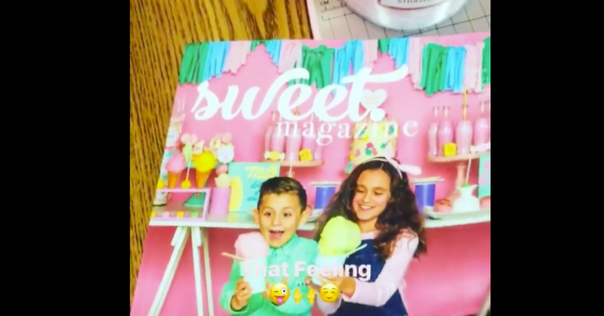Fluffy Crunch Fairy Floss Featured in Sweet Magazine