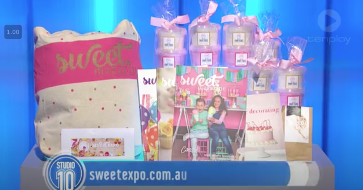 Fluffy Crunch Fairy Floss Party Favours Sweet Expo Studio 10 