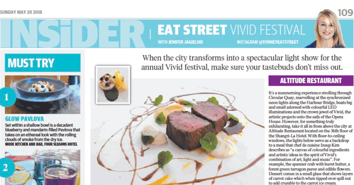 The Telegraph - 20 May 2018 Vivid Sydney Milk n Sugar Festival