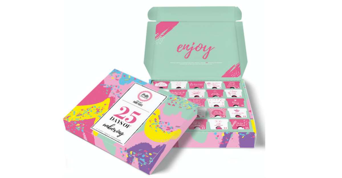 Best Christmas Advent Calendars - Fluffy Crunch Fairy Floss