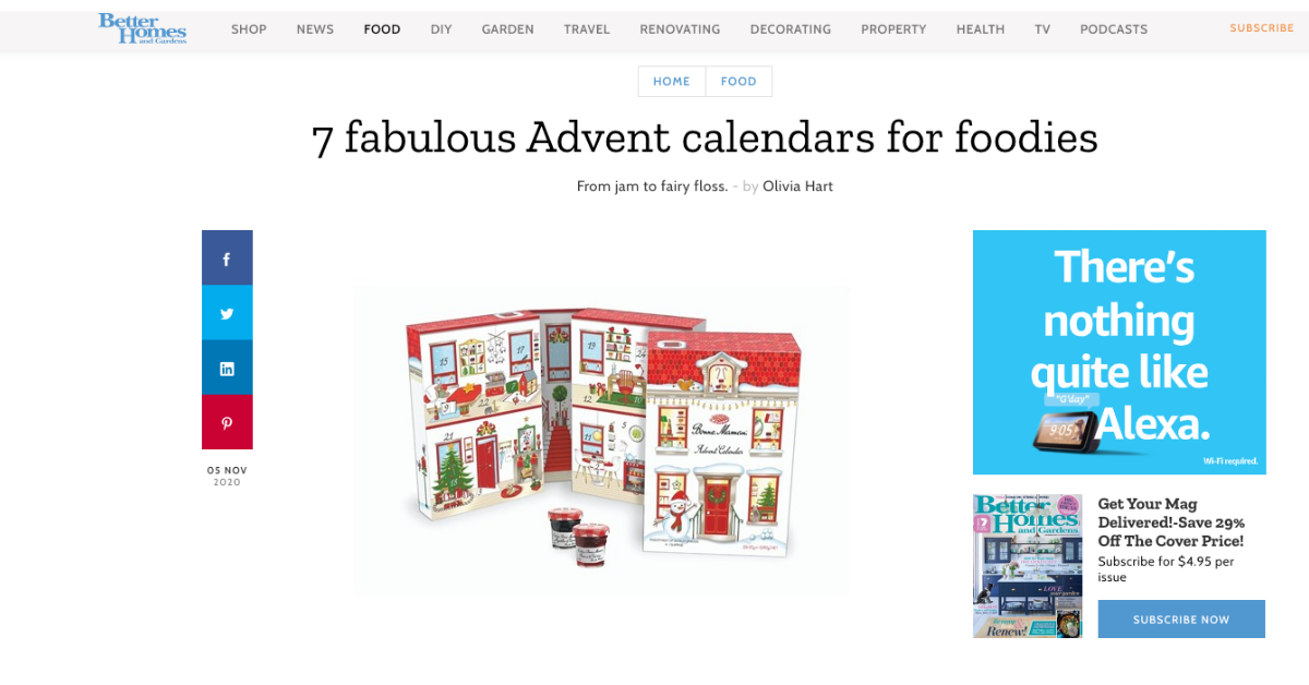 Advent Calendars For Foodies - Better Homes and Gardens Fluffy Crunch Fairy Floss