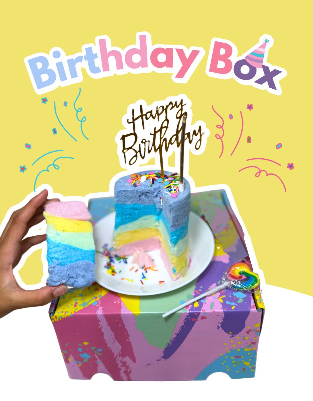 The Ultimate Birthday Fairy Floss Gift Box