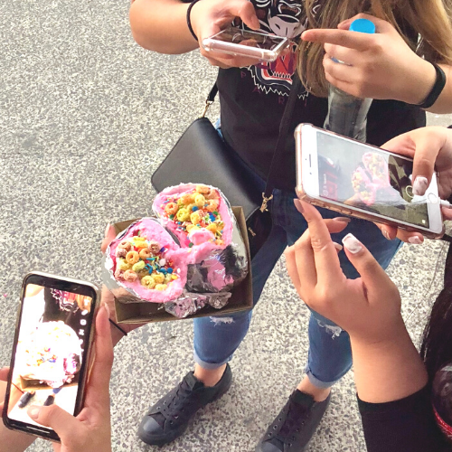 Fluffy Crunch Fairy Floss - Flurrito Fairy Floss Ice Cream Burrito