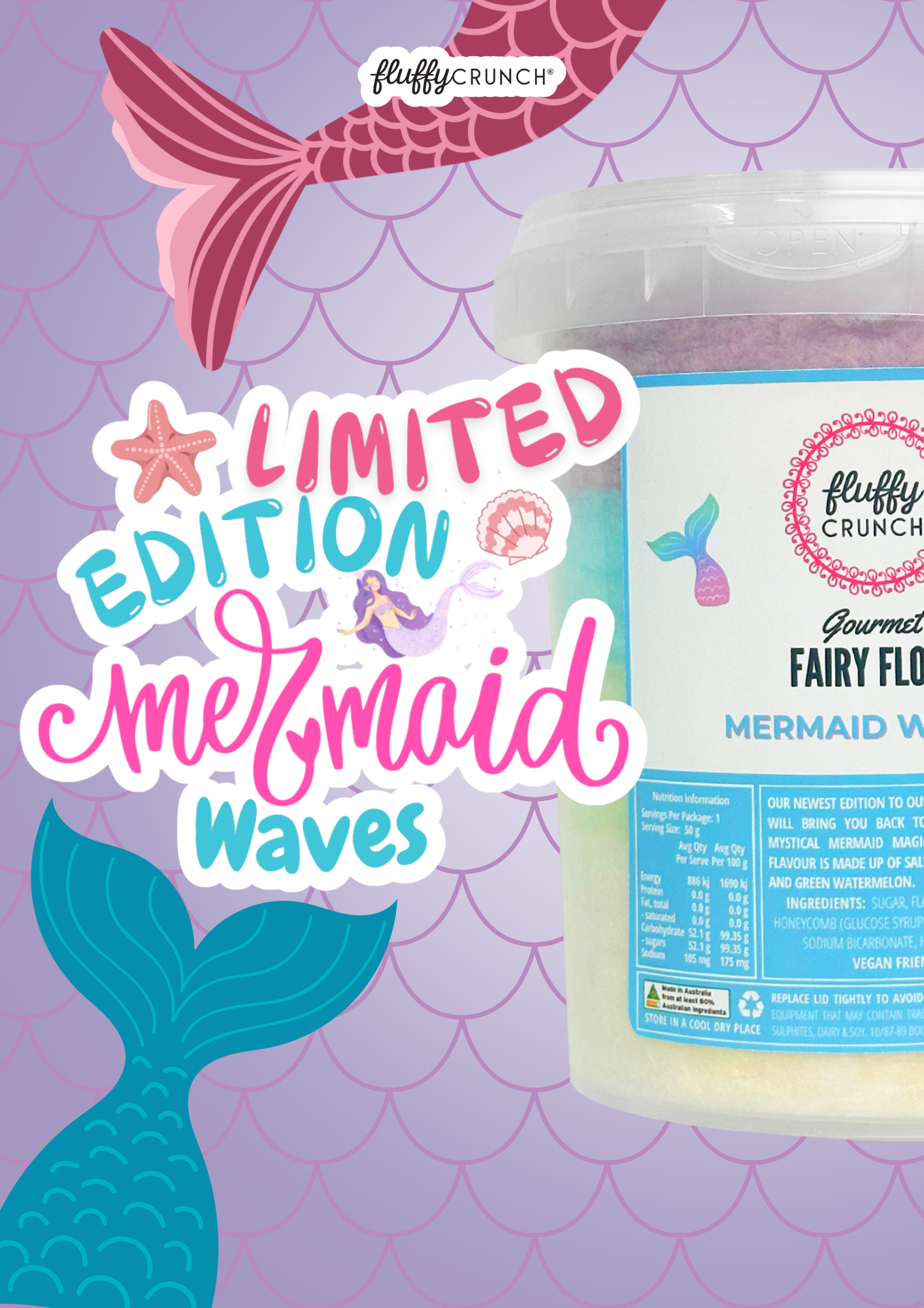 LIMITED EDITION Flavour MERMAID WAVES