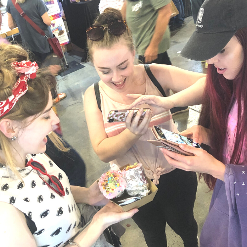 Fluffy Crunch Fairy Floss - Flurrito Fairy Floss Ice Cream Burrito