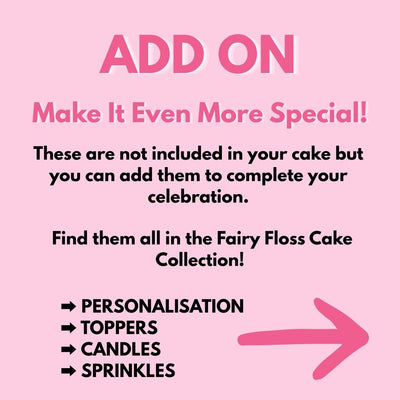 RAINBOW DREAM FAIRY FLOSS CAKE