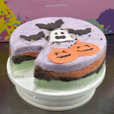 HALLOWEEN FAIRY FLOSS CAKE