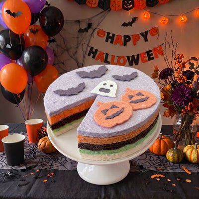 HALLOWEEN FAIRY FLOSS CAKE