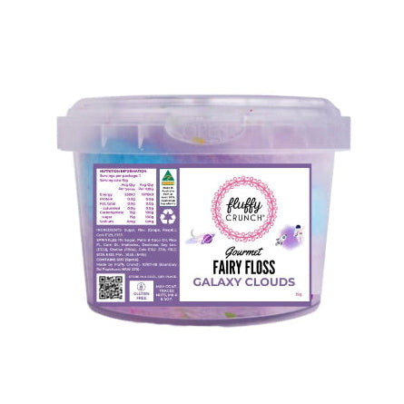 Galaxy Clouds Party 10 Pack Cello Wrap