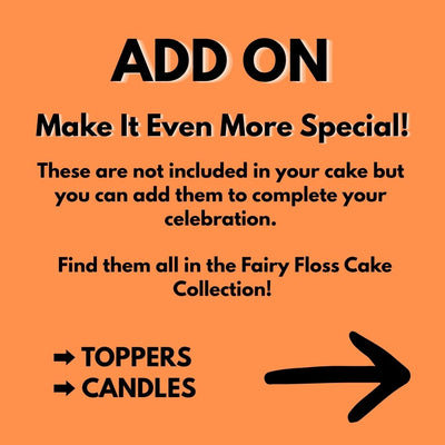 HALLOWEEN FAIRY FLOSS CAKE