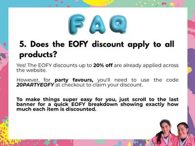 EOFY up to 20% OFF