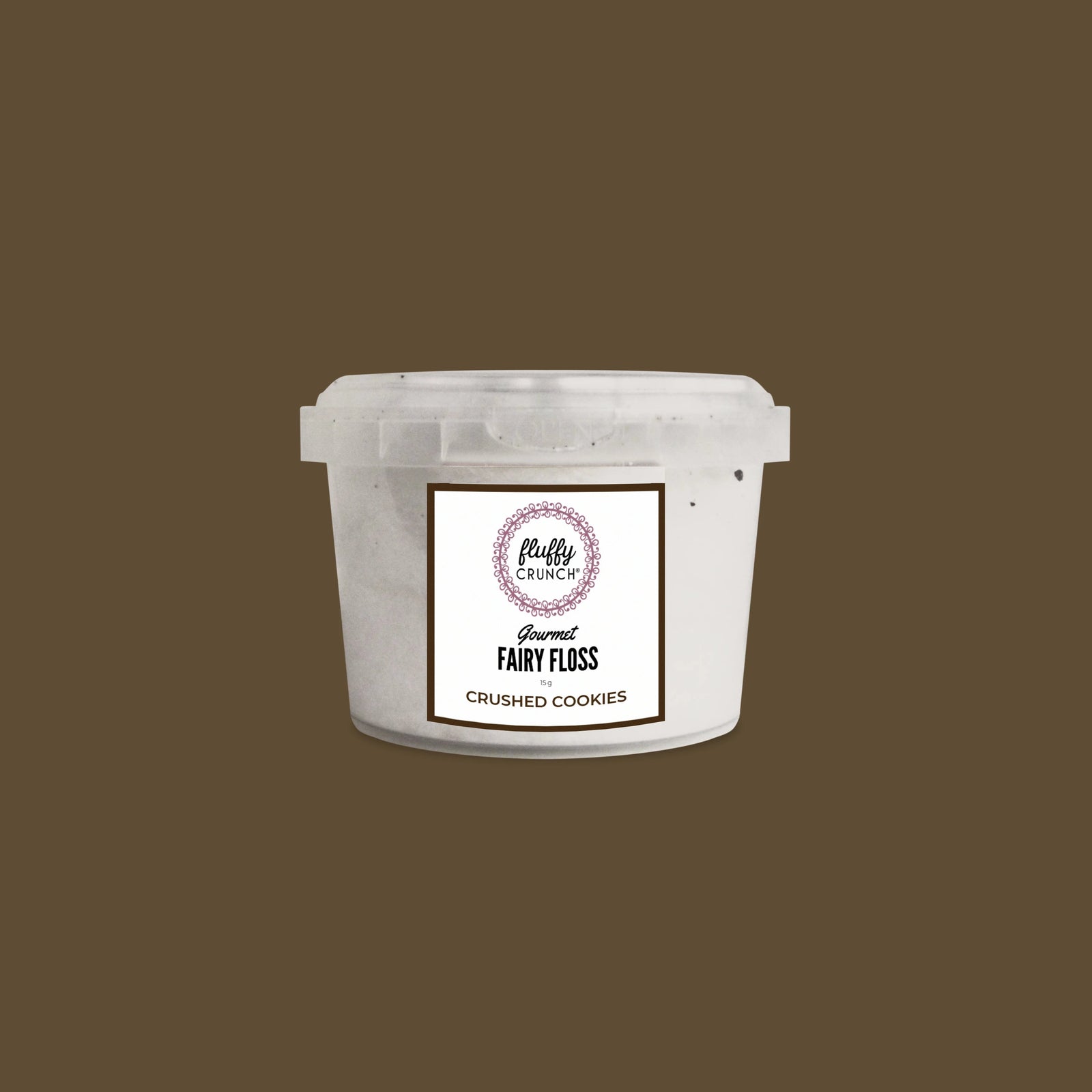 Crushed Cookies - Fluffy Crunch Fairy Floss | Party Favours - Customise and Personalise - Award Winning Flavours