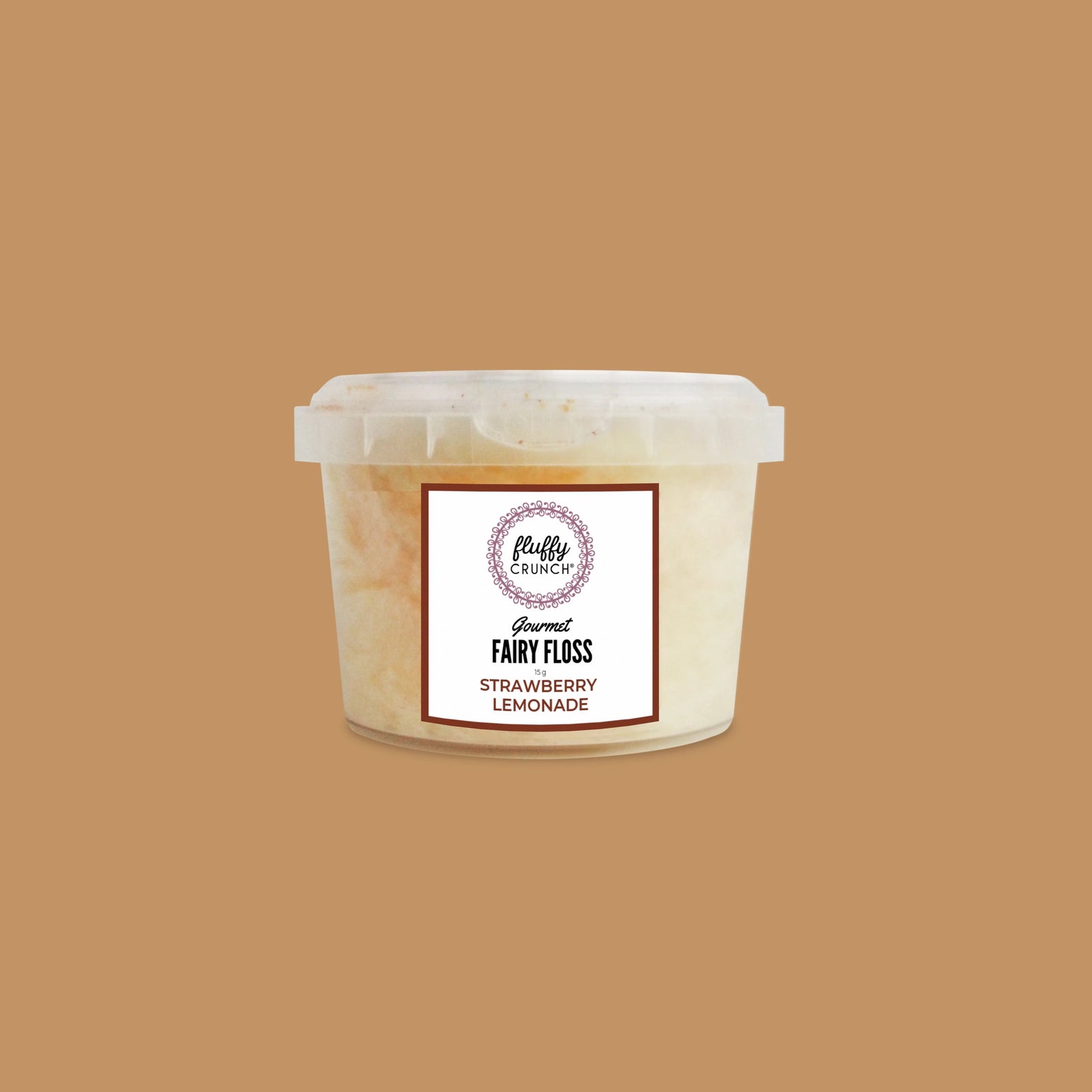 Strawberry Lemonade - Fluffy Crunch Fairy Floss - Party Favours Customise and Personalise Award Winning Flavours