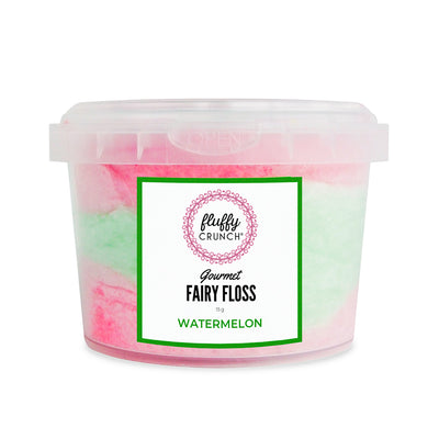 Watermelon - Fluffy Crunch Fairy Floss - Party Favours - Customise and Personalise