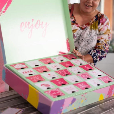 Christmas Advent Calendar 2020 | Fluffy Crunch Fairy Floss Countdown Box